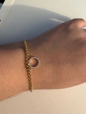 Vintage 14k eternity bracelet